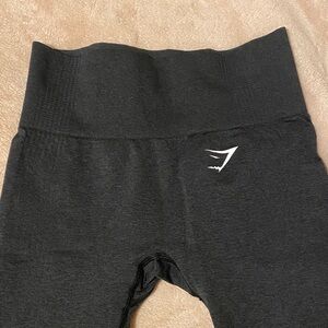 Gymshark women’s Black Seamless High-Waist Leggings hidden contour